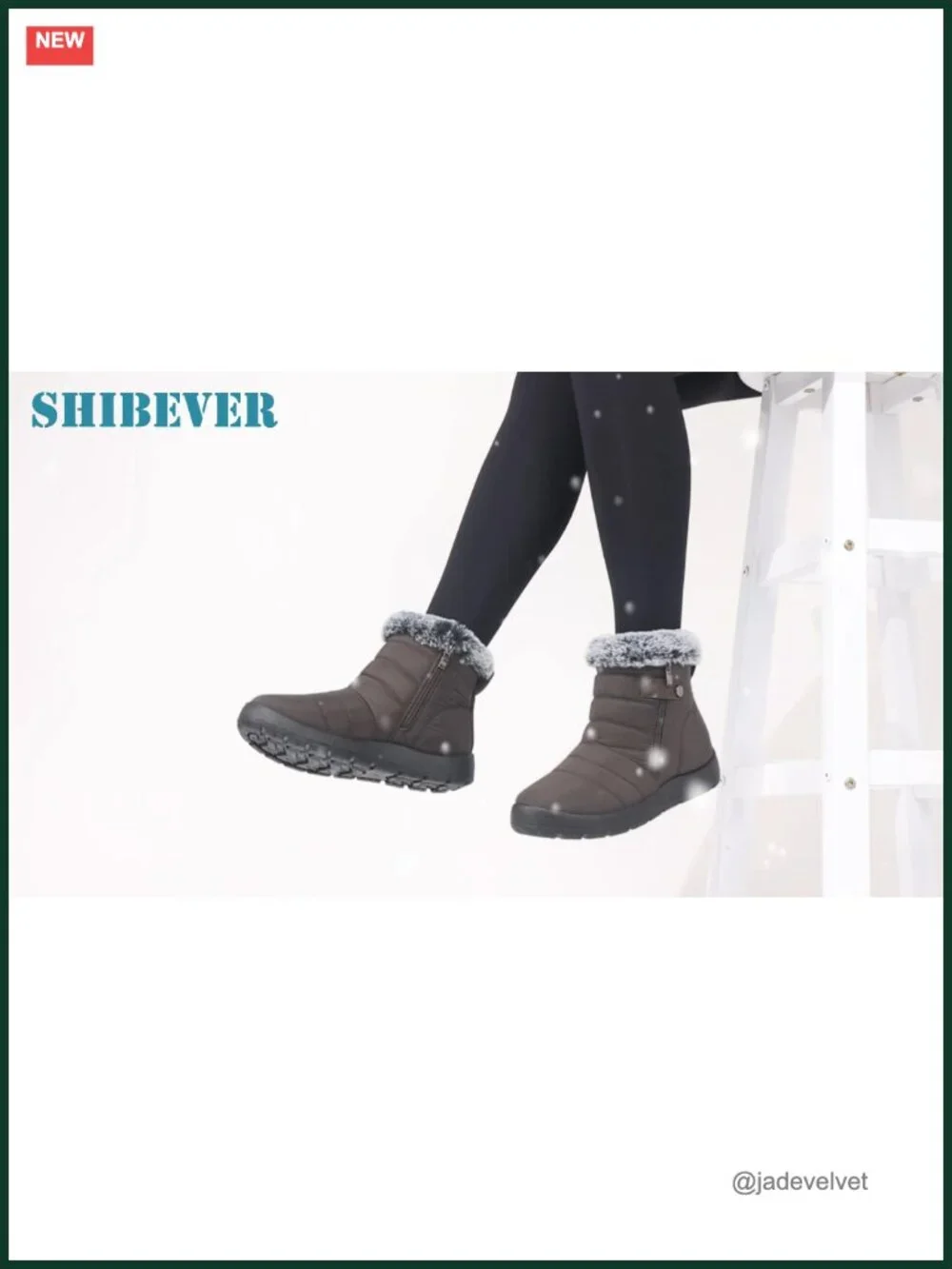 Women's Winter Snow Boots Waterproof Warm Faux Fur Lined Non Slip Outdoor